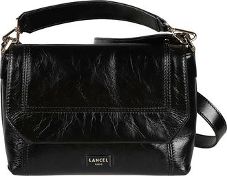 Lancel Ninon Soft Medium Flap Bag - Dames - Schoudertassen - Zwart - ONE Size - Leer - Tassen