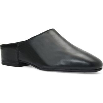 Aquatalia Umama Weatherproof Mule in Black Soft Calf at Nordstrom, Size 10.5