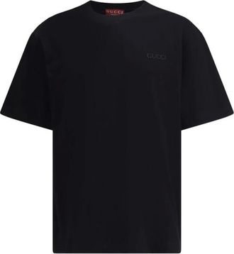 Gucci Heren, Tops, Zwart, Maat: S Katoen