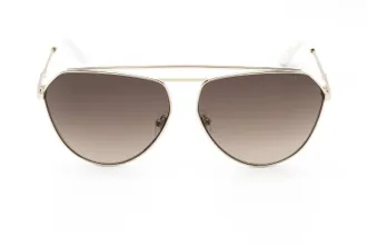 Guess GU7783 Aviator Metal Frame Sunglasses - Gold