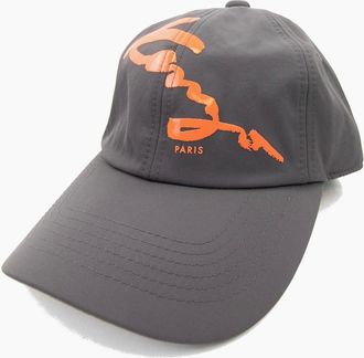 Kenzo Mens Kenzo Rubberised Signature Logo Cap Charcoal - Grey - Size: OS