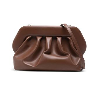 Themoir&egrave; Tassen, Dames, Bruin, ONE Size, Leer, Bios Clutch