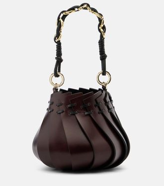 Amanu Studio Burundi Mini leather bucket bag