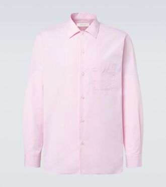 Umit Benan Camicia Weekend in popeline di cotone