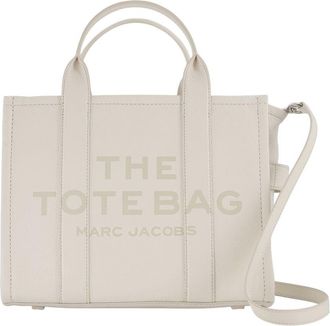 Marc Jacobs Womens Leather Tote White Cowhide