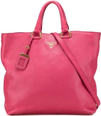 Prada Pre-owned Prada Vitello Daino Open Convertible Tote Ladies 2UBHEZQ6YOHZ6MP3