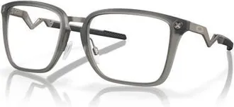 Oakley 56mm Rectangle optical glasses in Grey at Nordstrom