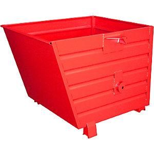 Bauer Volquete Apilable Capacidad 0,9 M&sup3; Rojo Vivo Ral 3000