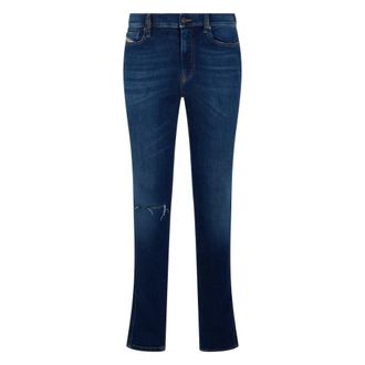 Diesel Slim-fit Jeans, male, Blue, Size: W28 Skinny Denim Jeans