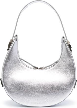 Osoi metallic Toni shoulder bag - women - Polyester/Calf Leather/Polyurethane - One Size - Silver