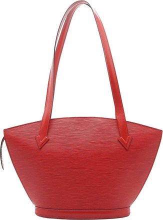 Louis Vuitton Vintage Leather Shoulder Bag Saint Jacques (Authentic Pre-Loved)