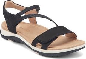 Rockport Shevon Sandal in Black Nubuck Multi at Nordstrom Rack, Size 8.5