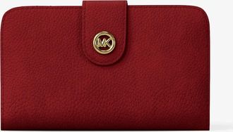Michael Kors MK Pop Charm Medium Nubuck Wallet