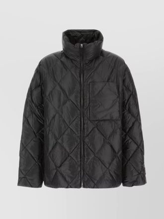 Jil Sander high collar nylon down jacket