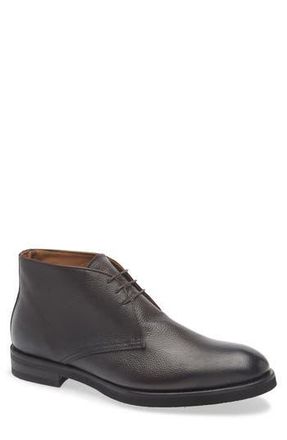 Nordstrom Italian Collection Saluzzo Chukka Boot in Dark Brown Leather at Nordstrom Rack, Size 7