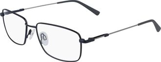 Flexon Frame H6001 N 413 Midnight Navy 57/17/145 Mens