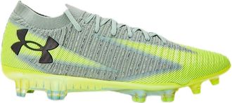 Under Armour Mens Tm Sh C El 3 Fg Firm Ground Football Boots Green 9.5 UK