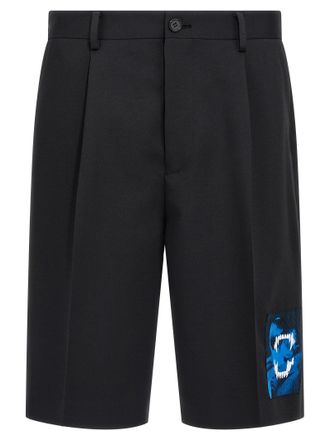 Undercover Polyester Bermuda Mens Shorts