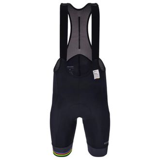 Santini UCI Official World Champion Bib Shorts Velohose f&uuml;r Herren | schwarz