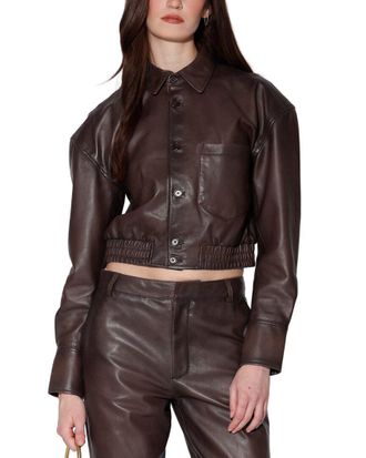 Walter Baker Irma Leather Jacket