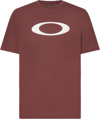 Oakley Mens O-Bold Ellipse Tee, Grenache, Large