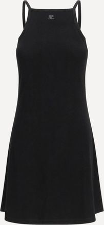 Courr&egrave;ges Abito corto con logo Woman S