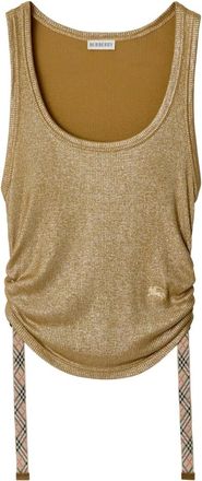 Burberry Logo-embroidered Tank Top