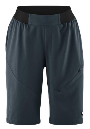 Gonso Fahrradhose GONSO Essential Shorts Light W, Damen, Gr. 48, Normalgr&ouml;ssen, grau (anthrazit), 86% Polyester, 14% Elasthan, Hosen Fahrradhose, Damen Bike