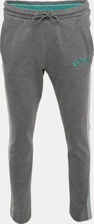 HUGO BOSS Boss By Hugo Boss Grey Cotton Track Pants M
