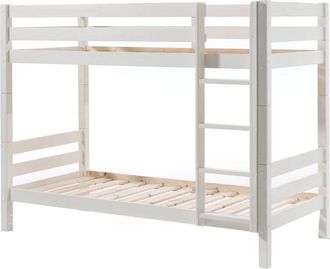 M&S Collection Litera 90x200 Altura 160 Cm Somier Incluido Vipack Pino - Blanco