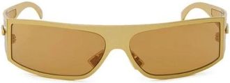 Bottega Veneta Sunglasses, male, Yellow, Size: ONE SIZE Metal Frame Sunglasses