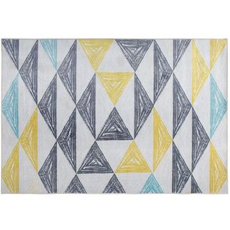 Beliani Rug KALEN Grey 160 x 230 cm