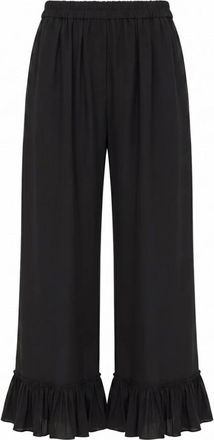 Chlo&eacute; Wide Trousers - female - Chlo&eacute; - Wide Trousers - Black - W34 - Trousers