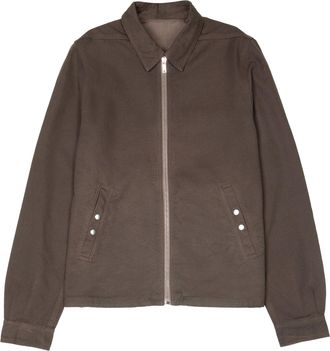Rick Owens Zipfront Minimalist Structured Jacket