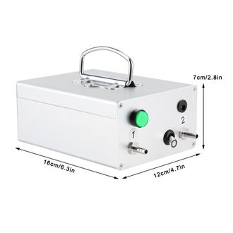 Infinite Bomba De Vac&iacute;o Para M&aacute;quinas De Orde&ntilde;o El&eacute;ctricas Con Sistema De Pulsaci&oacute;n - Aleaci&oacute;n De Aluminio, Cobre, Abs - 48 W, 50-60 Hz - Enchufe Europeo De 10