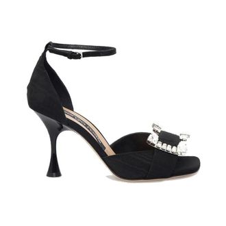 Sergio Rossi Dames, Schoenen, Zwart, Maat: 39 1/2 EU