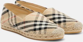 Burberry Burberry Check espadrilles