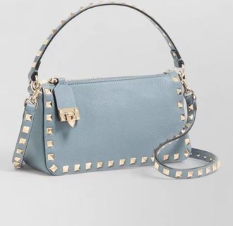 Valentino Garavani rockstud spike small leather shoulder bag