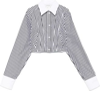 Sportmax Dames, Blouses & Shirts, Veelkleurig, Maat: 2XS Katoen