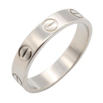 Cartier Silver White Gold (18K) Band Ring (Pre-Owned)
