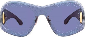 Loewe ANAGRAM Blue Shield Ladies Sunglasses LW4167US 90V 144