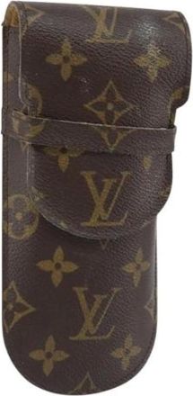 Louis Vuitton Pre-owned Accessories, female, Brown, Size: ONE SIZE Pre-owned Canvas Home-Office Bag
