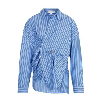 Amaya Amsterdam Amara Blouse - Dames - Blouses & Shirts - Blauw - Maat: XS Katoen