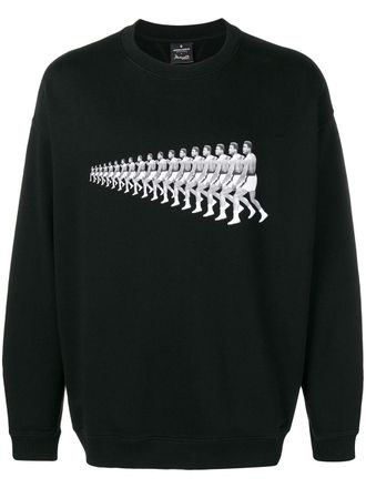Marcelo Burlon Ali series sweatshirt - men - Cotton/Polyester - S - Black