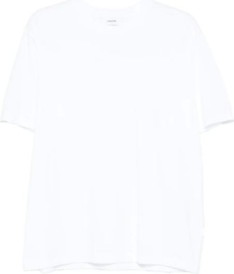 Lardini T-shirt in cotone a maniche corte - Bianco