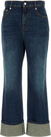 Alexander McQueen Blue Denim Jeans