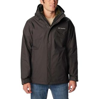 Columbia Bugaboo II Fleece Jacket Mens Black Hooded Long Sleeve JAX2007