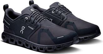 On Cloud 6 Waterproof Sneaker in Black/black at Nordstrom, Size 10.5