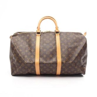 Louis Vuitton Pre-owned Boston Bag - Dames - Pre-owned - Bruin - Maat: ONE Size
