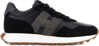 Hogan Logo-Embellished Sneakers With Lace-Up Fastening